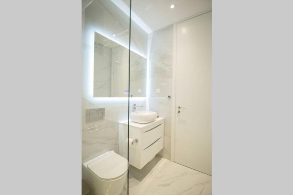 Ecostay-Serenity,Business Class Apartment By The Sea In Alimos Kalamaki Athen Exterior foto